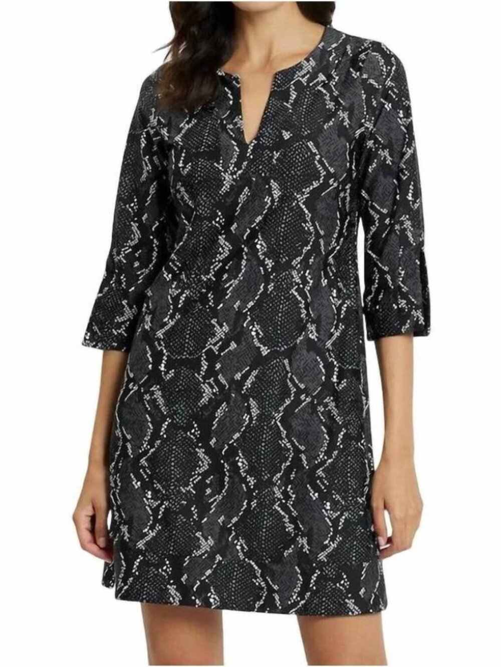 Jude Connally Kate Velvet Snakeskin Print